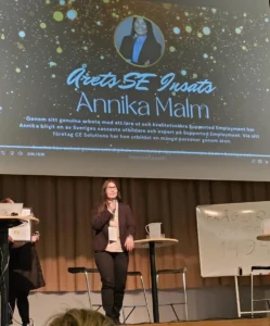 Årets Supported Employment-insats, Annika Malm